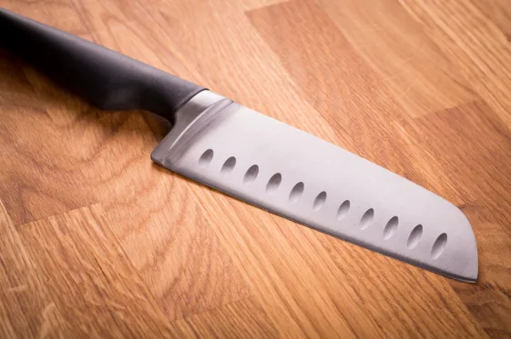 cuchillo para vegetales - cuchillo santoku