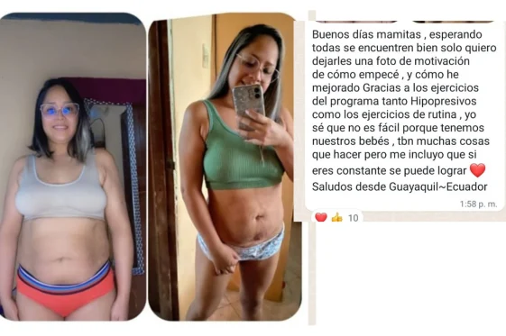 Testimonios curso mi posparto saludable