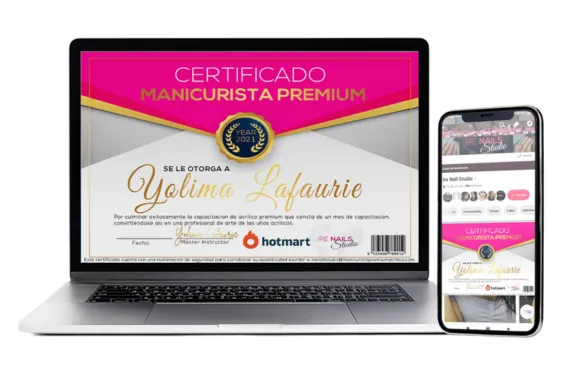 curso de uñas acrílicas online con certificado